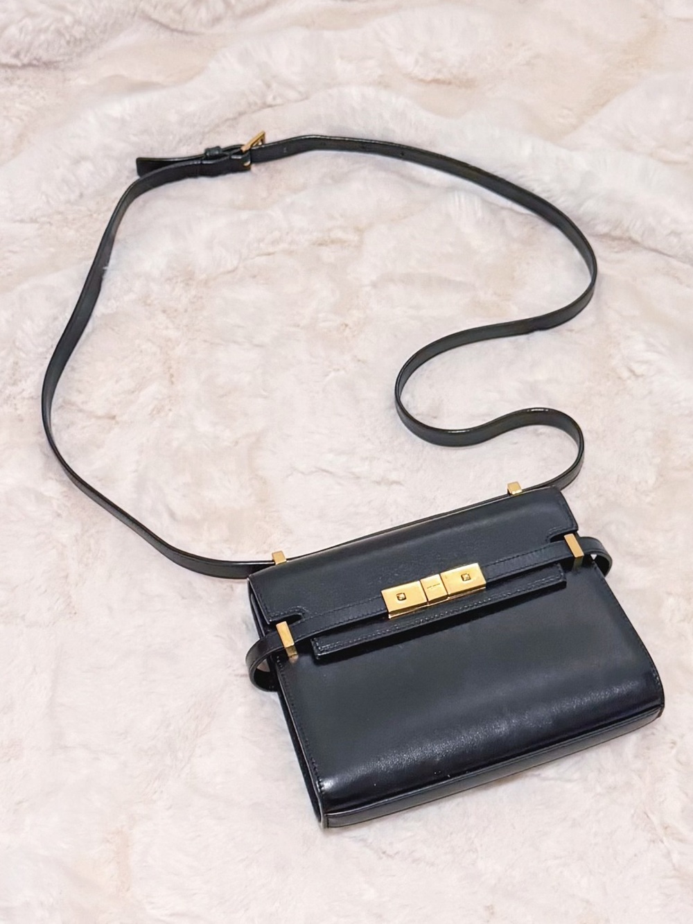 Saint Laurent Mini Manhattan shoulder bag